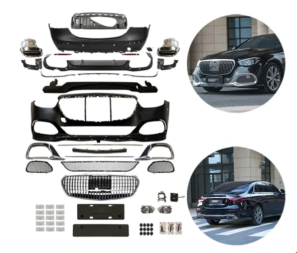 MERCEDES - W213 2020 - ÖN-ARKA MAYBACH TAMPON SETİ W213 2020- ürün görseli 1