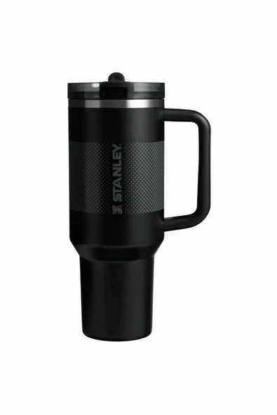 Stanley The Quencher ProTour Flip Straw Tumbler Pipetli Termos 1,18 LT / 40oz Siyah 10-12486-095 ürün görseli 1
