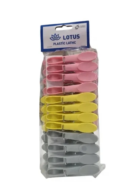 Plastik Çamaşır Mandalı 24 lü (LTS-MND31) ürün görseli 1