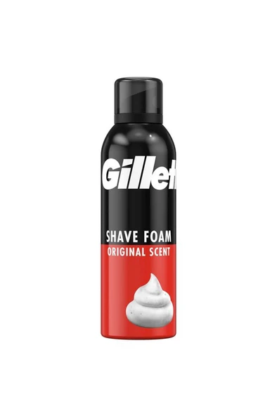 Gillette Tıraş Köpüğü Normal Ciltler İçin 200 Ml ürün görseli 1