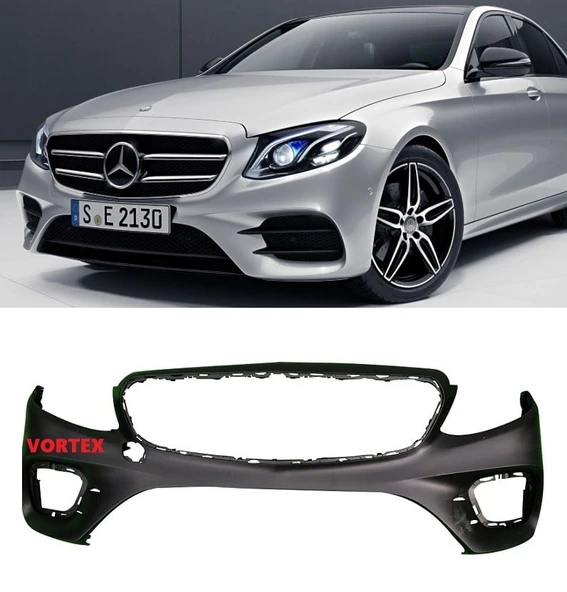 MERCEDES - W213 2016 - ÖN TAMPON (AMG SENSÖR DELİKLİ) W213 2016- ürün görseli 1