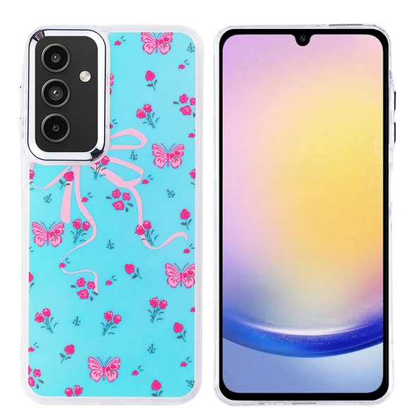 Galaxy A25 Kılıf Airbag Desenli Tasarım Eye-Catching Pattern Lüx Kapak ürün görseli 1