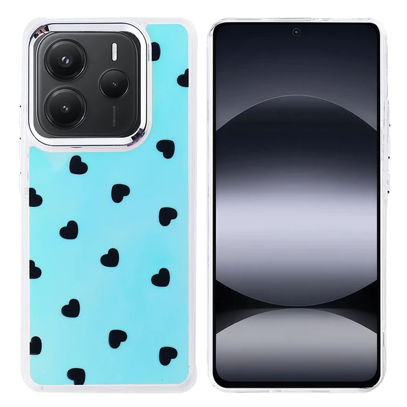 Redmi Note 14 5G Kılıf Airbag Desenli Tasarım Eye-Catching Pattern Lüx Kapak ürün görseli 1