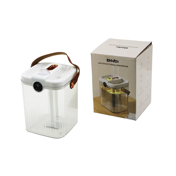 2LT USB ŞARJLI - IŞIKLI HAVA NEMLENDİRİCİ BUHAR MAKİNE - KOKU GİDERİCİ 5W (5250) ürün görseli 1