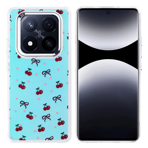 Xiaomi Redmi Note 14 Pro Plus Kılıf Airbag Desenli Tasarım Eye-Catching Pattern Lüx Kapak ürün görseli 1