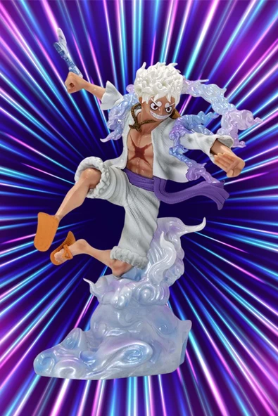 Anime One Piece Luffy Figürü 21 Cm Alk5261 - Resim 7