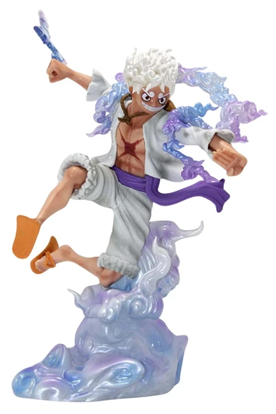 Anime One Piece Luffy Figürü 21 Cm Alk5261 - Resim 5