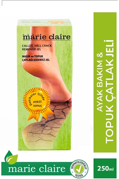 Marie Claire Ayak Bakımı Nasır Topuk Çatlak Giderici Jel 250ml Güçlü Formül ürün görseli 1
