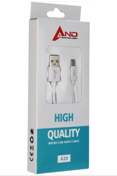 Mikro Usb Data Kablo Samsung Royaleks-AND-A20 ürün görseli 1