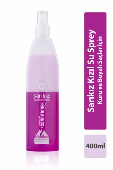 Sarıkız Kızıl Su Kuru ve Boyalı Saçlar Çift Fazlı Saç Spreyi Madensuyu - Provitamin B5 ürün görseli 1