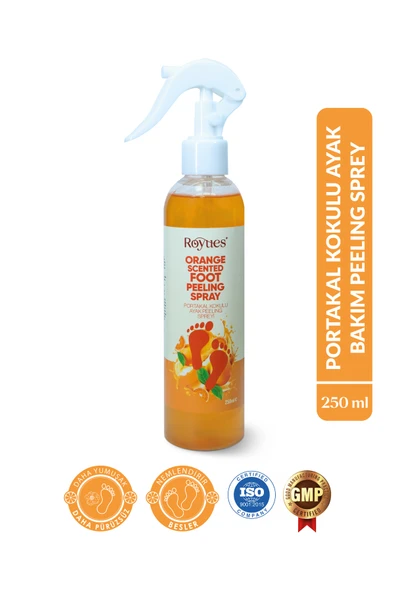 ROYUES Topuk Çatlak Ve Ayak Bakım Peeling Spreyi - Koku Giderici Ve Nemlendirici-foot Care Sprey-250ml ürün görseli 1