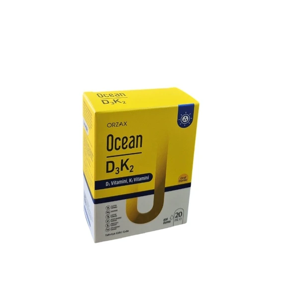 Ocean Vitamin D3K2 Damla 20 ml Yeni Ambalajlı ürün görseli 1