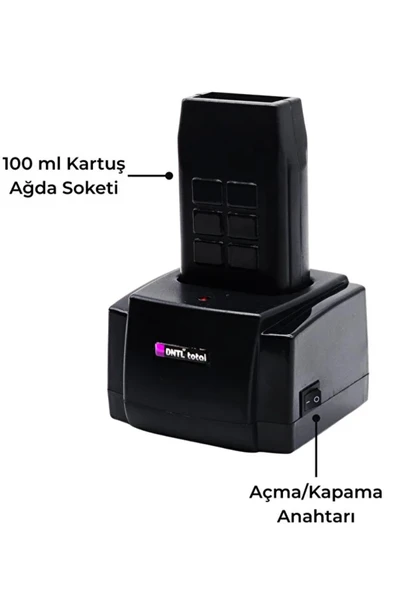 DNTL Total DntlTotal Kartuş Ağda Makinesi Tekli Profesyonel Kuaför Ağda Roll-on Isıtıcısı ürün görseli 1