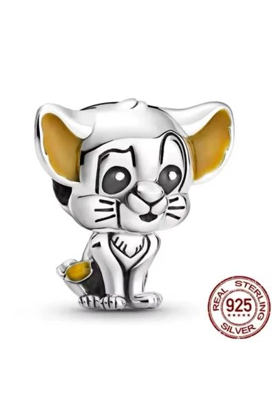 Lovecharm Disney Lion King Simba Gümüş Charm ürün görseli 1