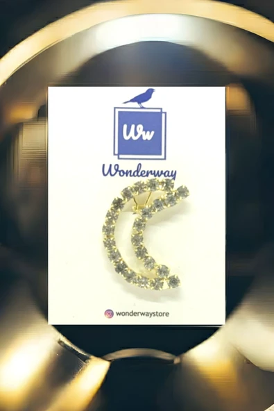 WONDERWAY Parlak Taş Detaylı Toka ürün görseli 1