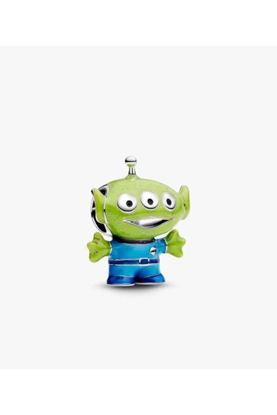 POSEİDONS JEWELLERY S925 Ayar Disney Pixar Oyuncak Hikayesi Alien Charm ürün görseli 1