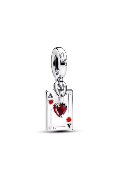 Lovecharm Gümüş Disney ''KÖTÜLER'' Kupa Kızı Çift Sallantılı Charm ürün görseli 1