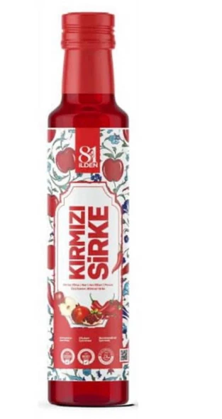 81 İlden Kırmızı Sirke 330 Ml ürün görseli 1