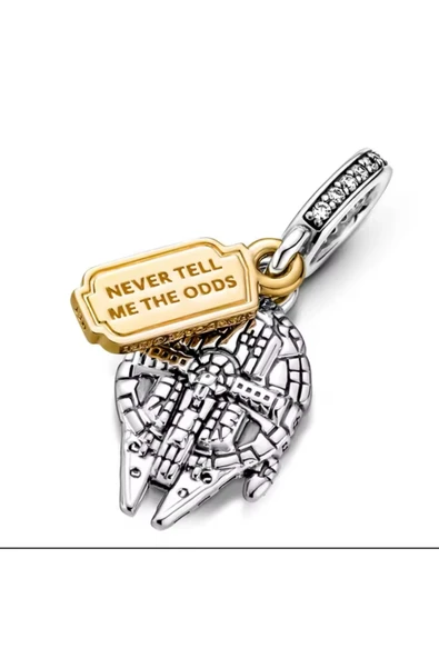 Lovecharm Star Wars Gemisi Millenium Falcon Charm - Resim 3