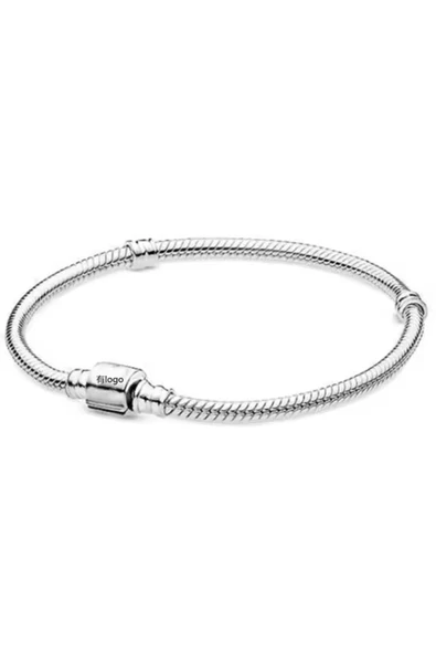 Lovecharm Moments Silindir Klipsli 925 Ayar Gümüş Bileklik ürün görseli 1