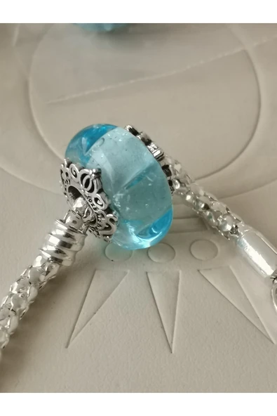 Lovecharm Balkabağı Murano charm - Resim 2
