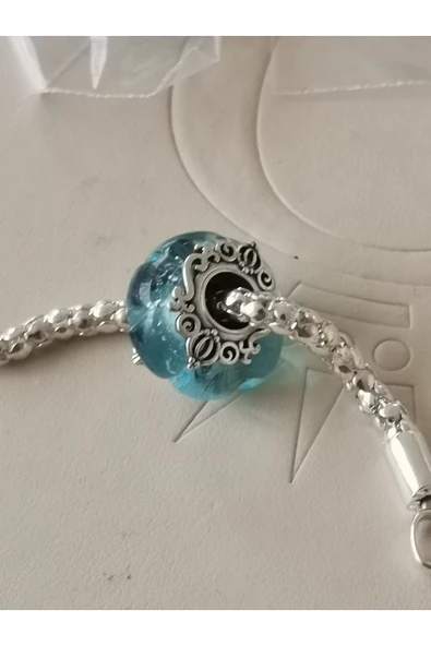 Lovecharm Balkabağı Murano charm - Resim 5