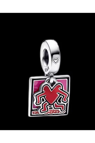 Lovecharm Keith Haring™ X Walking Heart Sallantılı Charm ürün görseli 1