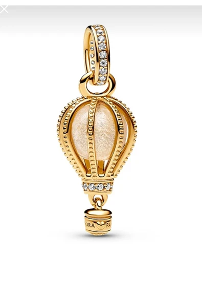 Lovecharm Gold balon charm ürün görseli 1