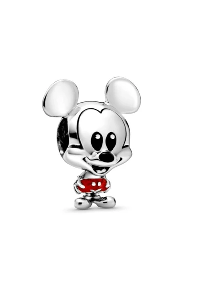 POSEİDONS JEWELLERY Kırmızı Pantolonlu Mickey Mouse ürün görseli 1