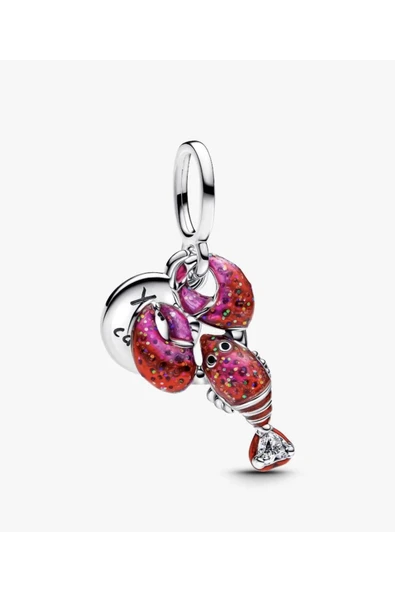 POSEİDONS JEWELLERY İstakoz Sallantılı Charm s925 ürün görseli 1