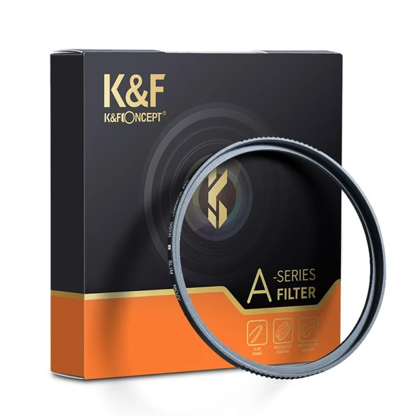 K&F CONCEPT 43mm MC-UV Filtre - Japon Optiğinden Uyumlu ürün görseli 1