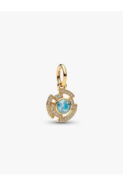 POSEİDONS JEWELLERY Demir Adam Ark Reaktörü Sallantılı Charm ürün görseli 1