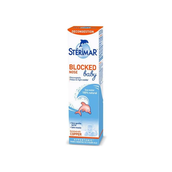 Sterimar Hipertonik Baby Deniz Suyu Burun Spreyi 100 ml ürün görseli 1