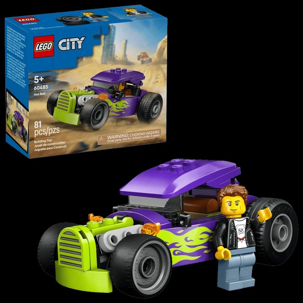 Lego City Hot Rod 60485 ürün görseli 1