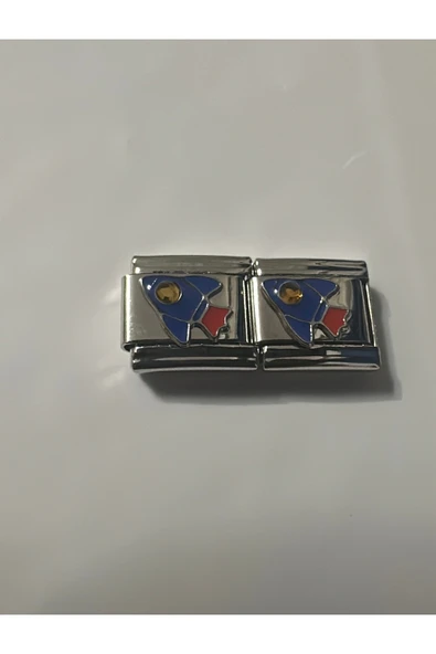 Lovecharm Roket Temalı Çelik İtalyan Charm ürün görseli 1