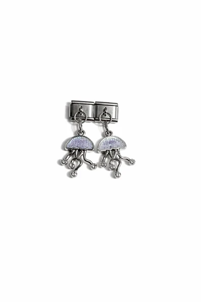 Lovecharm Denizanası Figürlü İtalyan Charm – Çelik Bileklik Uyumlu Sallantılı Charm ürün görseli 1