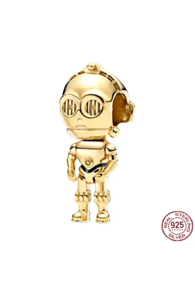 Lovecharm Star Wars C-3PO Droid Gold Renk Charm ürün görseli 1