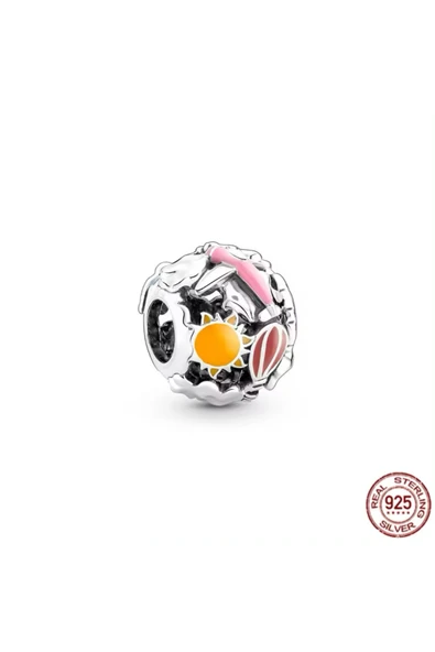 POSEİDONS JEWELLERY Gökkuşağı Gökyüzü ve Seyahat Cazibesi Charm ürün görseli 1