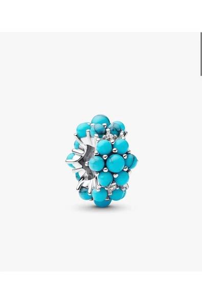 POSEİDONS JEWELLERY S925 Ayar Turkuaz Renkli Okyanus Charm ürün görseli 1