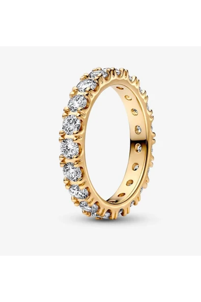 POSEİDONS JEWELLERY Işıltılı Tamtur Sonsuzluk Yüzük ürün görseli 1