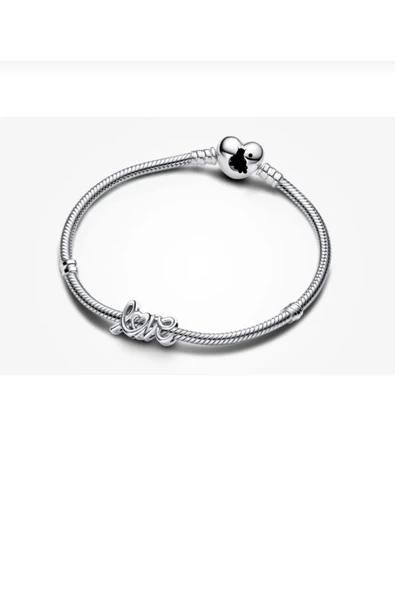 POSEİDONS JEWELLERY El Yazısı Aşk Charm ve Bileklik Hediye Seti ürün görseli 1