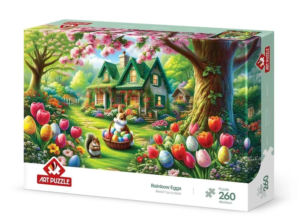 Art Puzzle Renkli Yumurtalar 260 Parça 40272 ürün görseli 1