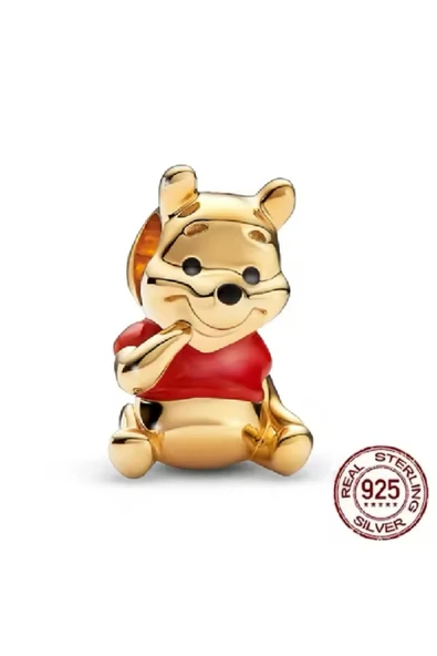 Lovecharm Gümüş Winnie The Pooh Charm ürün görseli 1
