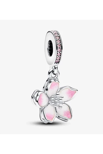 POSEİDONS JEWELLERY Kiraz Çiçeği Sallantılı Charm ürün görseli 1