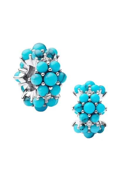 Lovecharm Gümüş Turkuaz Renkli Okyanus Charm ürün görseli 1