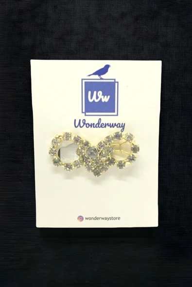 WONDERWAY Parlak Taş Detaylı Toka ürün görseli 1