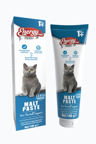 Energy Yetişkin Kedi Malt Paste - 100 g ürün görseli 1