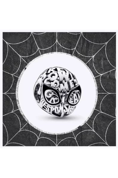 Lovecharm Örümcek Adam Maske Charm - Resim 2
