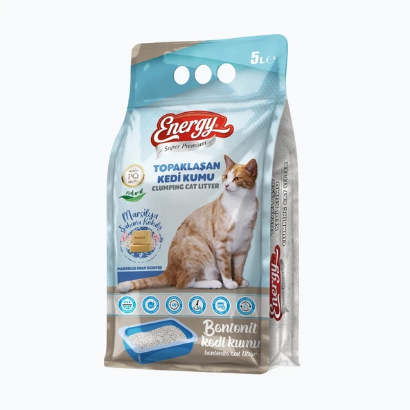 Super Premium Energy Kedi Kumu Sabun Kokulu 5 lt ürün görseli 1