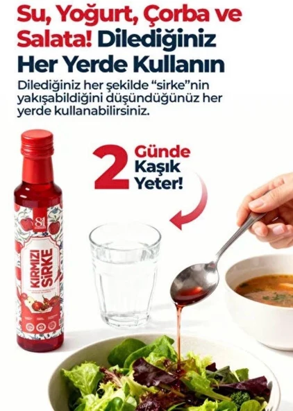81 İlden Kırmızı Sirke 330 Ml - Resim 2